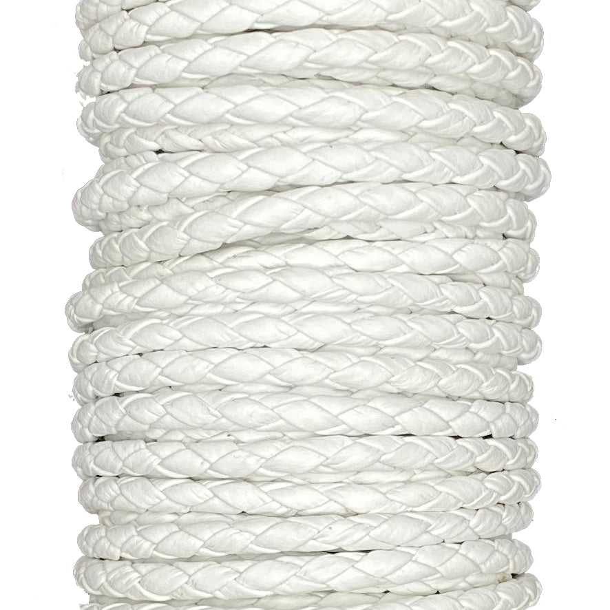 4.75 MM / 4 STRAND BRAID - White - 4 STRAND BRAID Park Avenue Trimming