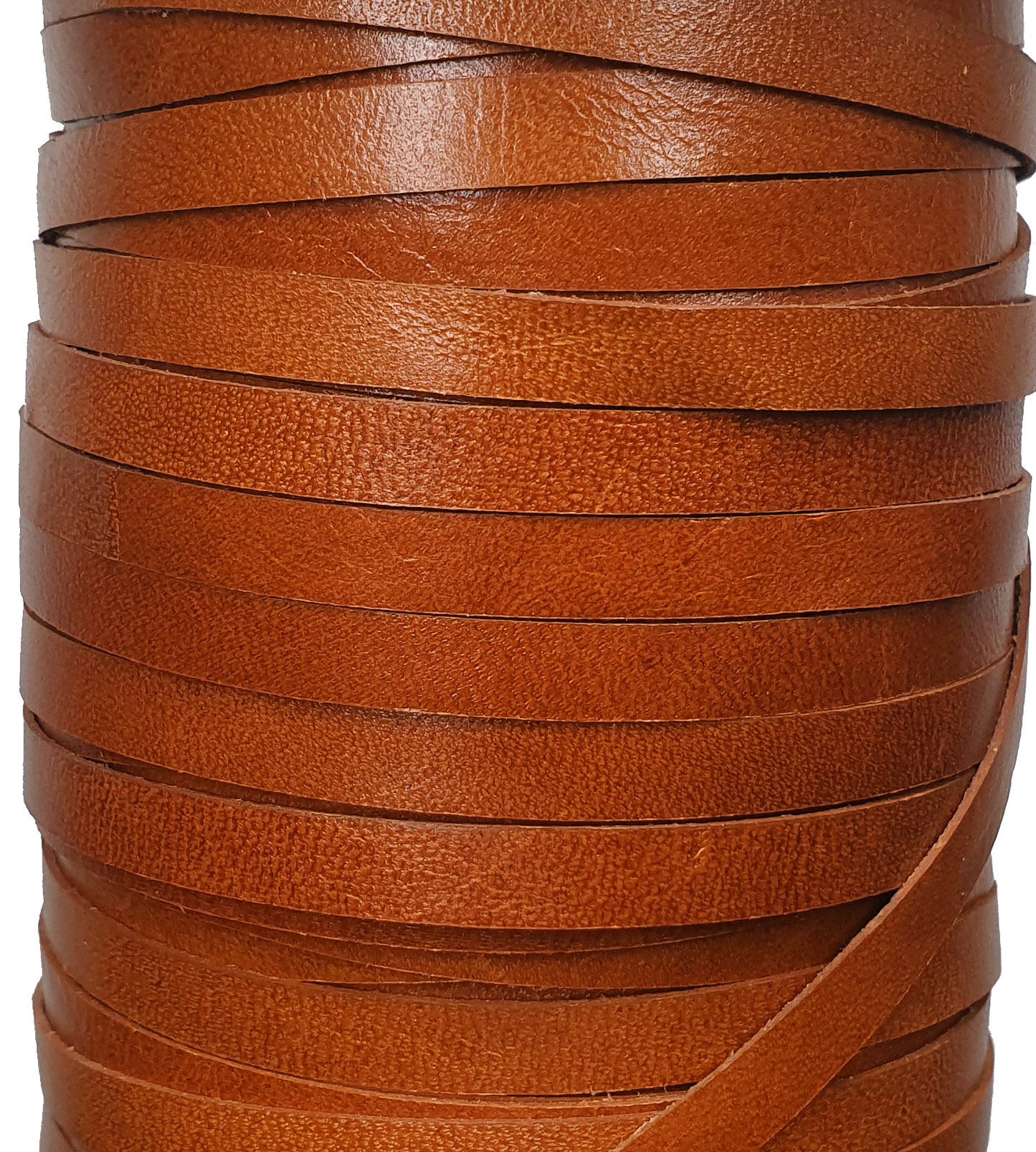 6 MM 1/4" RAW EDGE DOUBLE INK GLAZED TAN (10 YARDS)