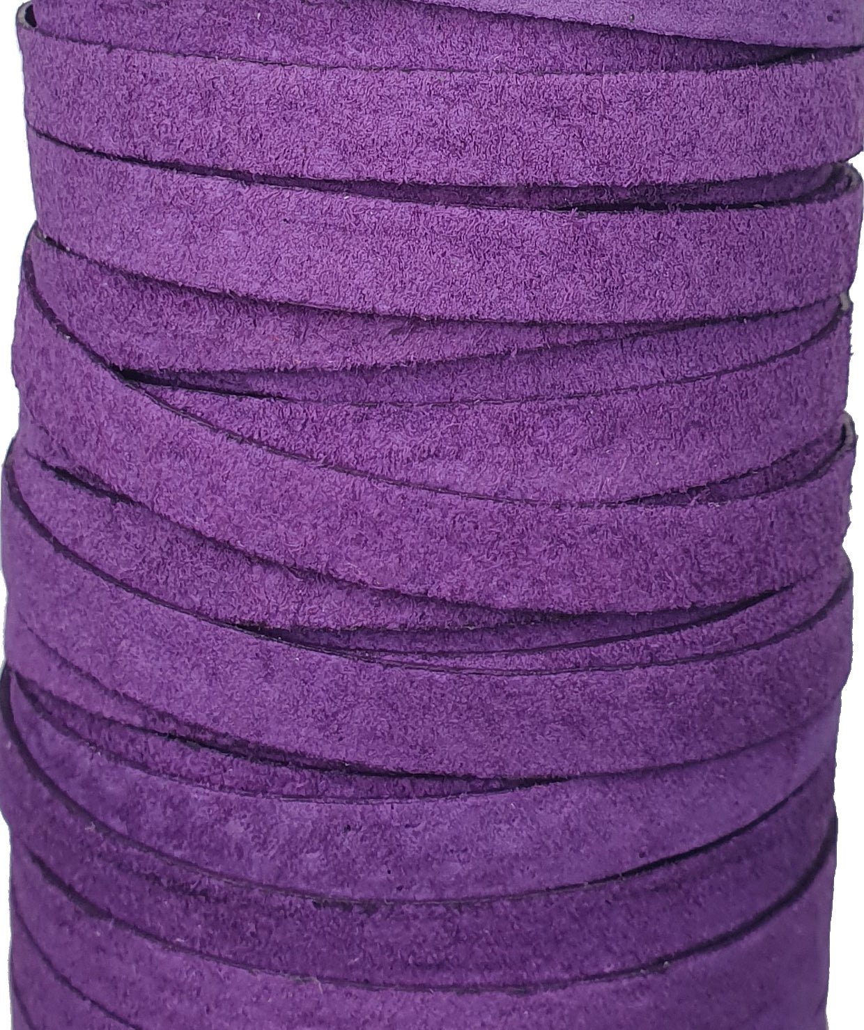 6 MM 1/4" SUEDE RAW EDGE (20 YARDS)