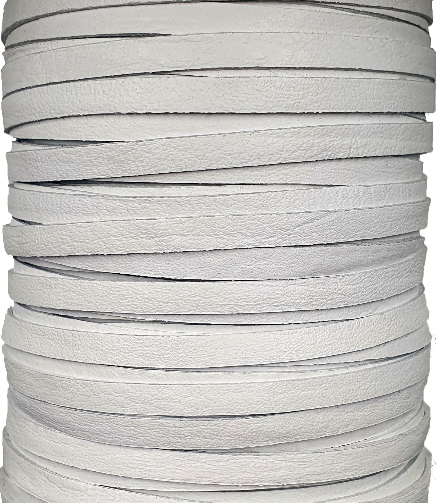 5 MM 3/16" RAW EDGE INK WHITE (15 YARDS)