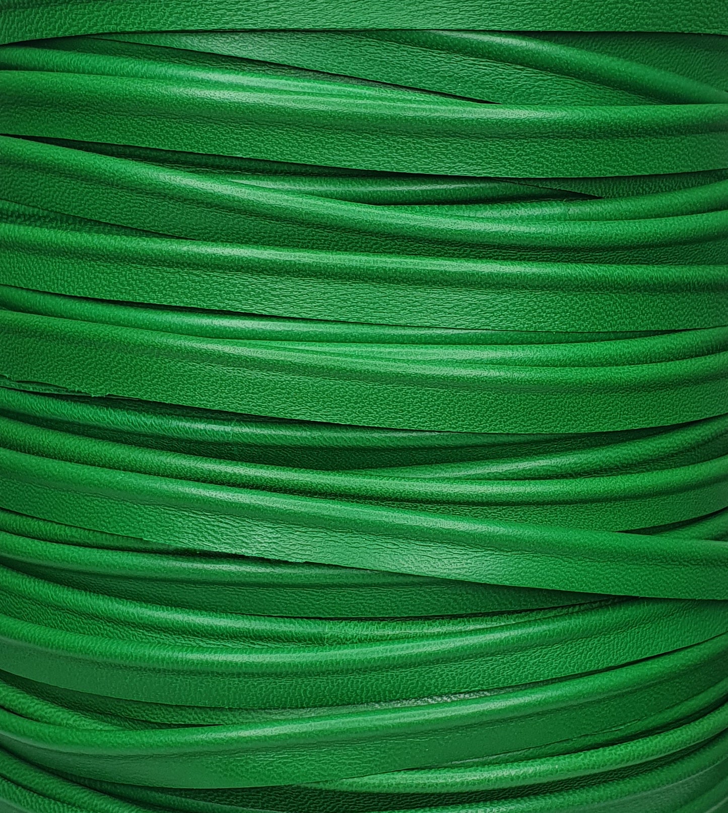 9 MM 5/16" WELT LEATHER GREEN (10 YARDS)