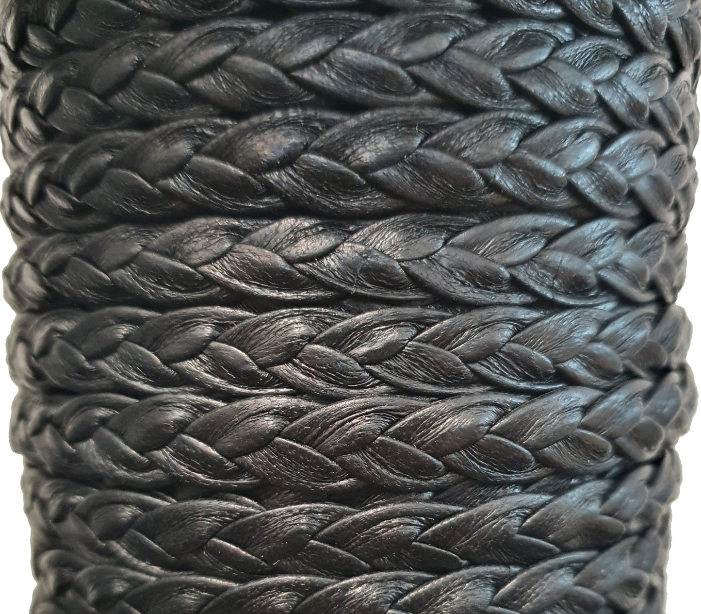 9 MM / 3 STRAND BRAID BLACK (2 YARDS)