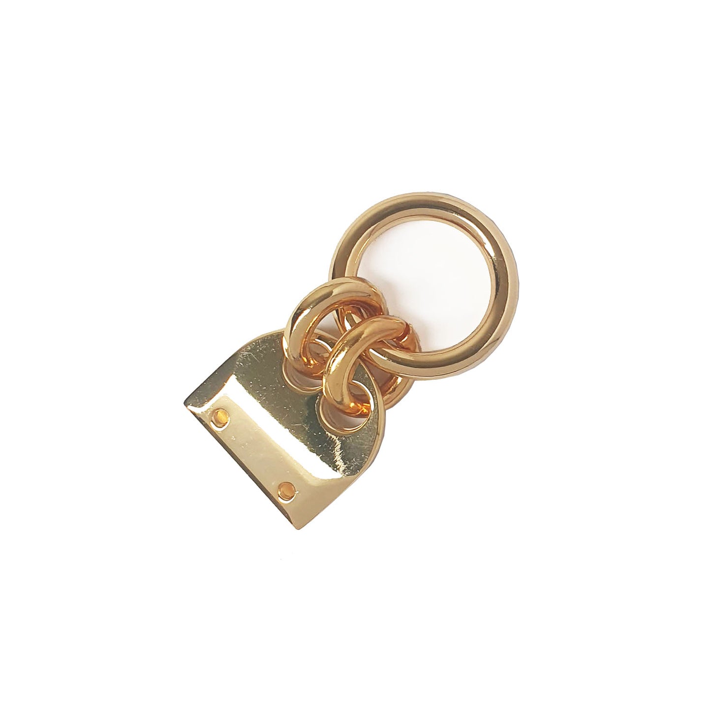 DOME SHAPED CONNECTOR CLASP WITH O RING (10 PCS)