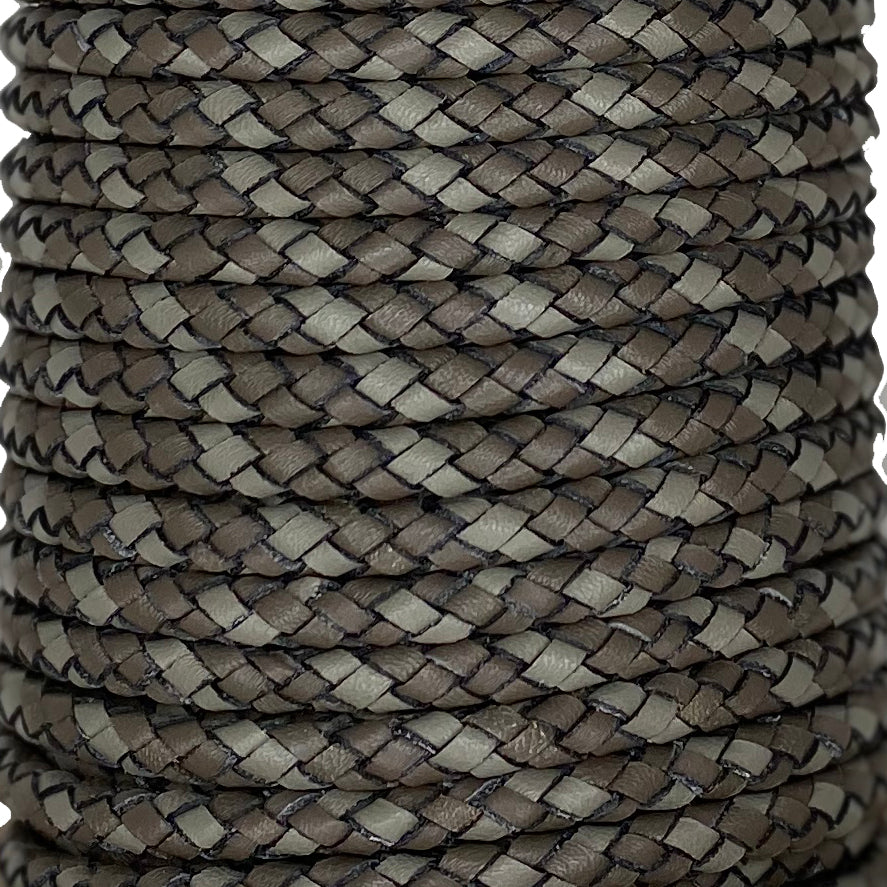 4.75 MM / 6 STRAND BRAID - Dark Grey Multi - Park Avenue Trimming