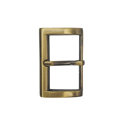 HEEL BAR BUCKLE ANTIQUE BRASS (by 5)