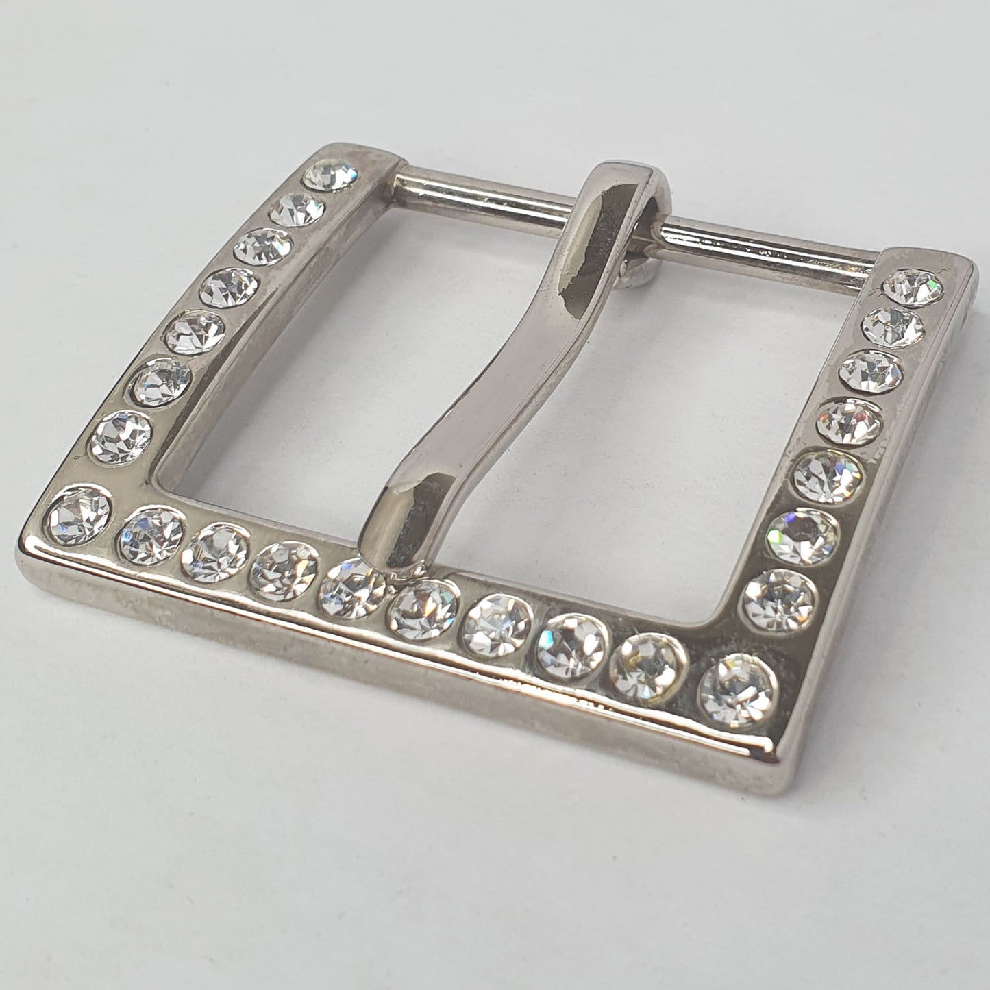 RHINESTONE HEEL BAR BUCKLE (10 PCS)