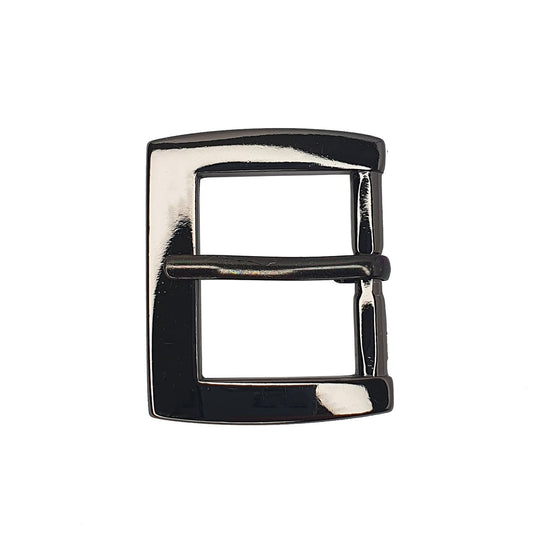 HEEL BAR BUCKLE GUNMETAL